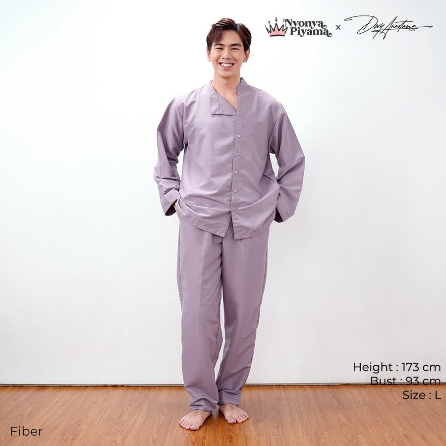 Chef Series Devy Anastasia - Piyama Pria Set Lengan Panjang