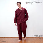 Chef Series Devy Anastasia - Piyama Pria Set Lengan Panjang
