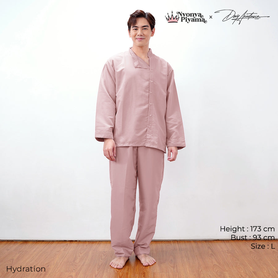 Chef Series Devy Anastasia - Piyama Pria Set Lengan Panjang