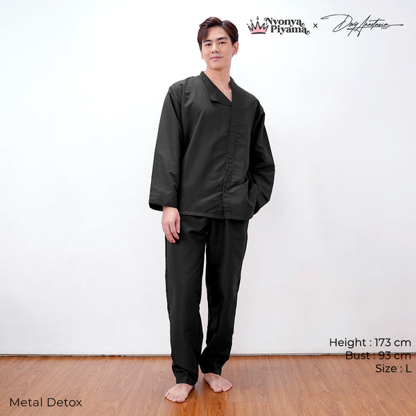 Chef Series Devy Anastasia - Piyama Pria Set Lengan Panjang