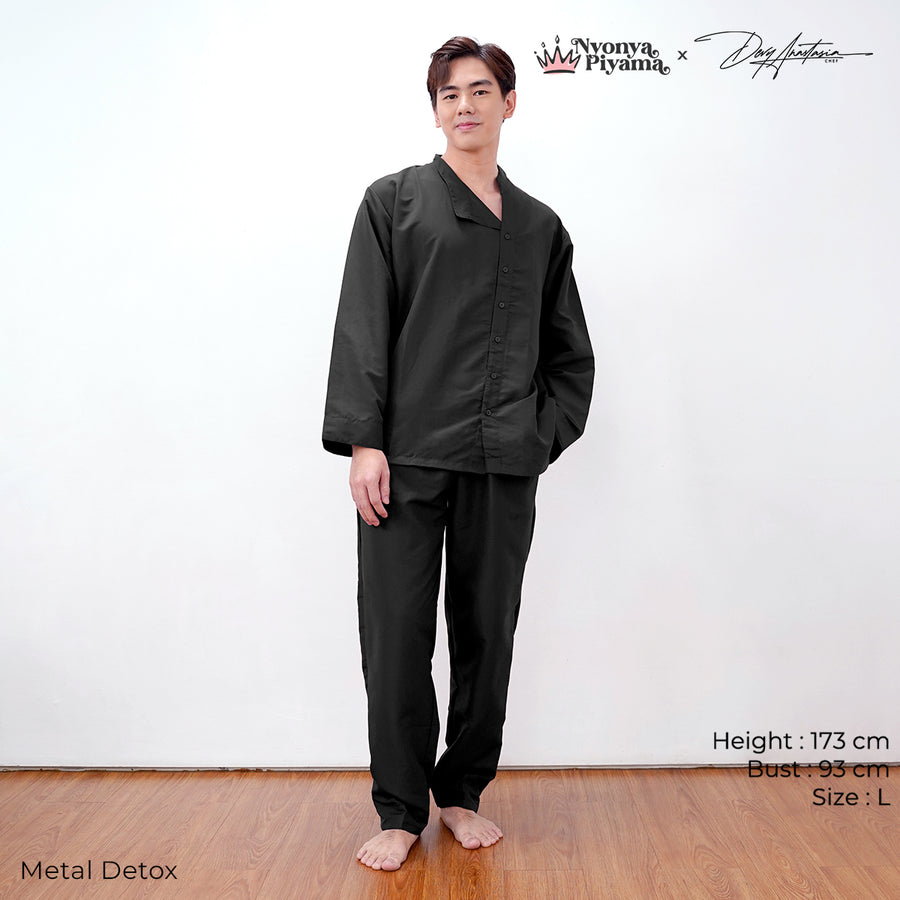 Chef Series Devy Anastasia - Piyama Pria Set Lengan Panjang