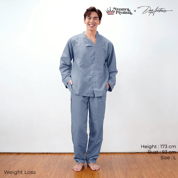 Chef Series Devy Anastasia - Piyama Pria Set Lengan Panjang