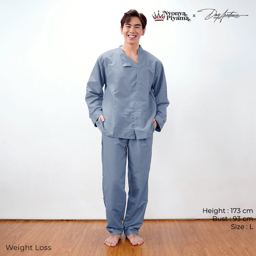 Chef Series Devy Anastasia - Piyama Pria Set Lengan Panjang