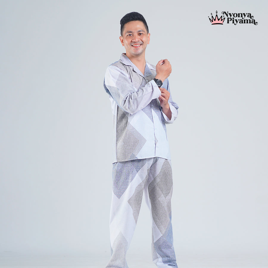 Classic Katun Marco - Piyama Pria Set