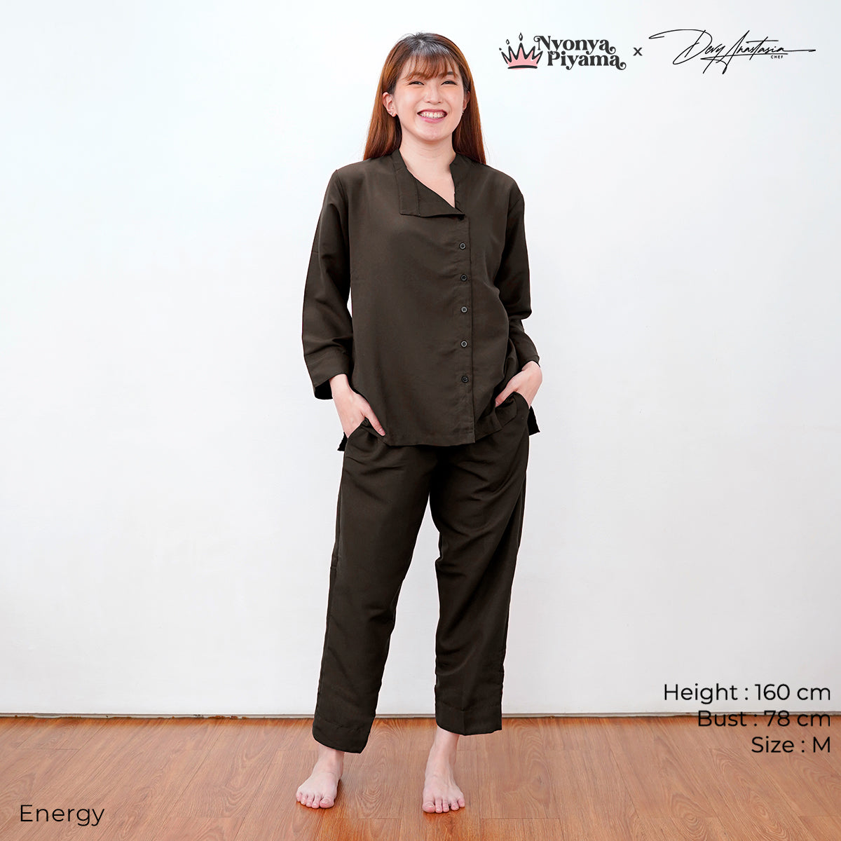 Chef Series Devy Anastasia - Piyama Set Lengan Panjang