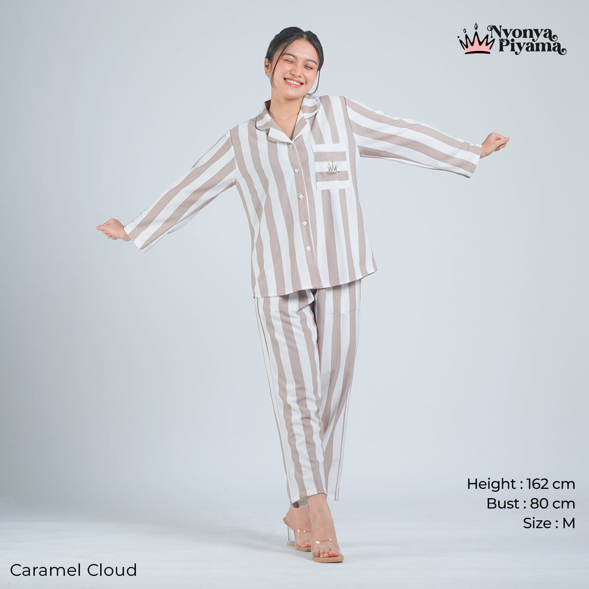 Classic Knit - Piyama Set Lengan Panjang