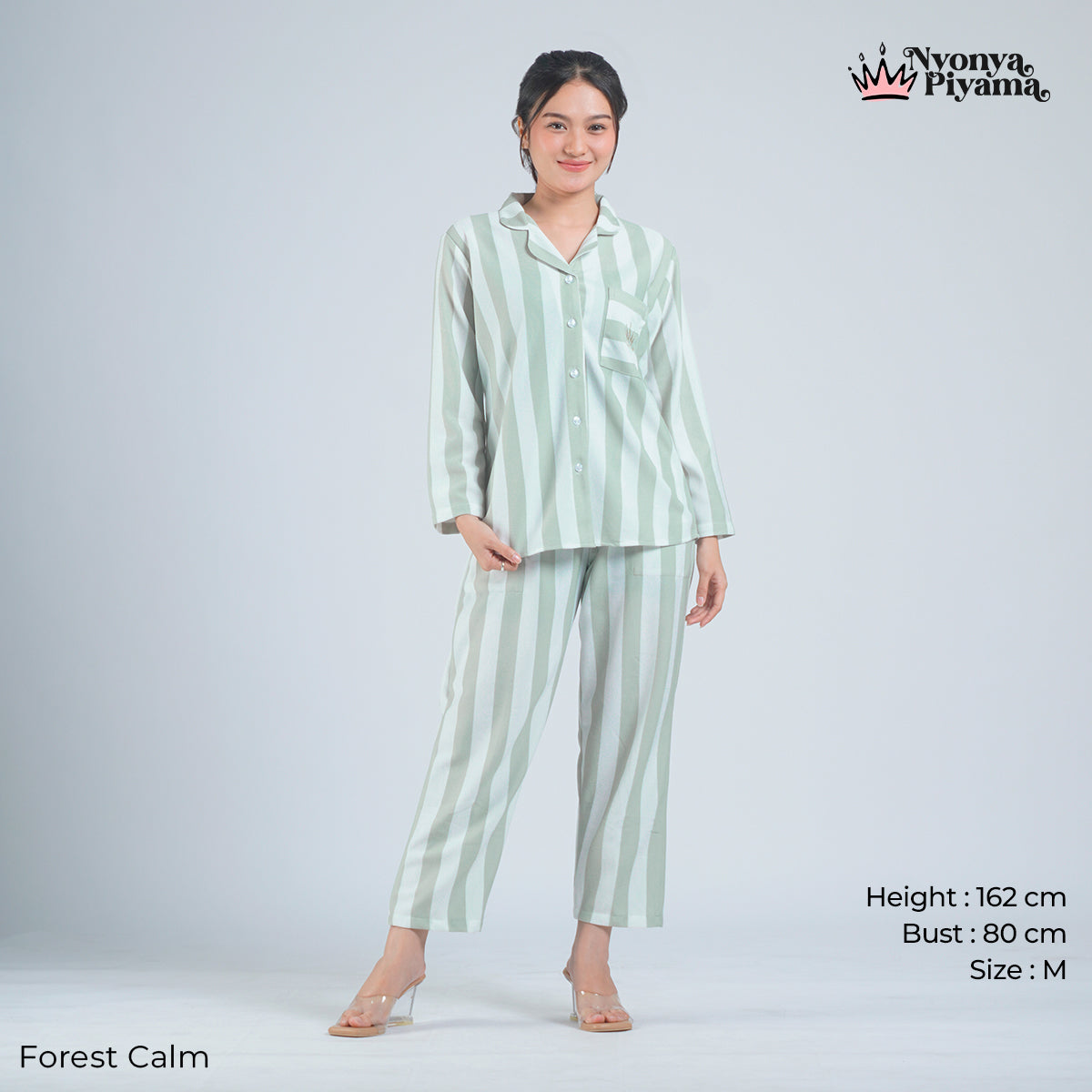 Classic Knit - Piyama Set Lengan Panjang