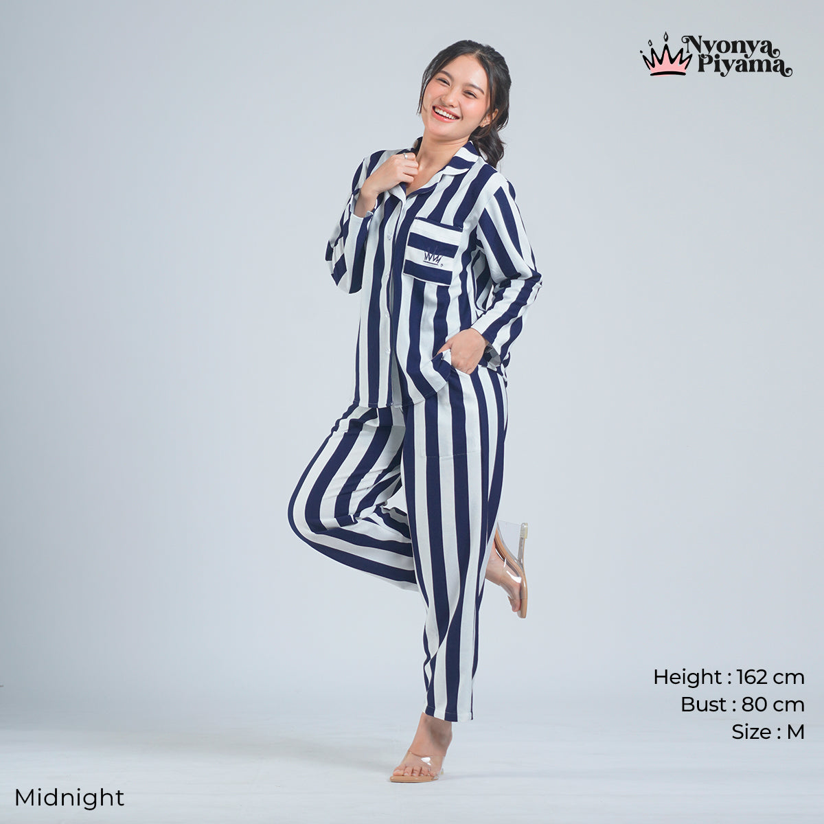 Classic Knit - Piyama Set Lengan Panjang