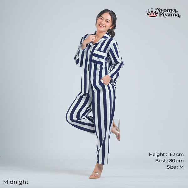 Classic Knit - Piyama Set Lengan Panjang