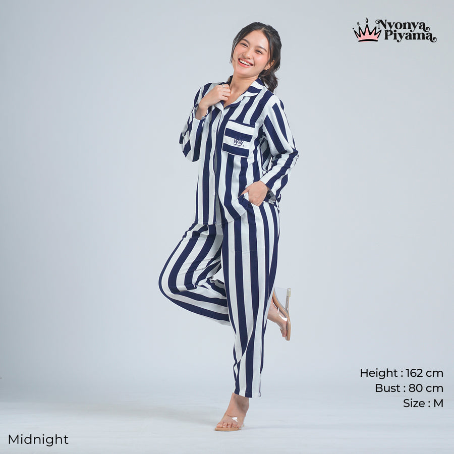 Classic Knit - Piyama Set Lengan Panjang