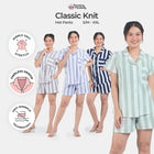 Classic Knit - Piyama Set Celana Pendek