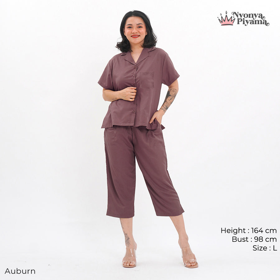 Comfy Series - Piyama Set Celana Pendek 7/8