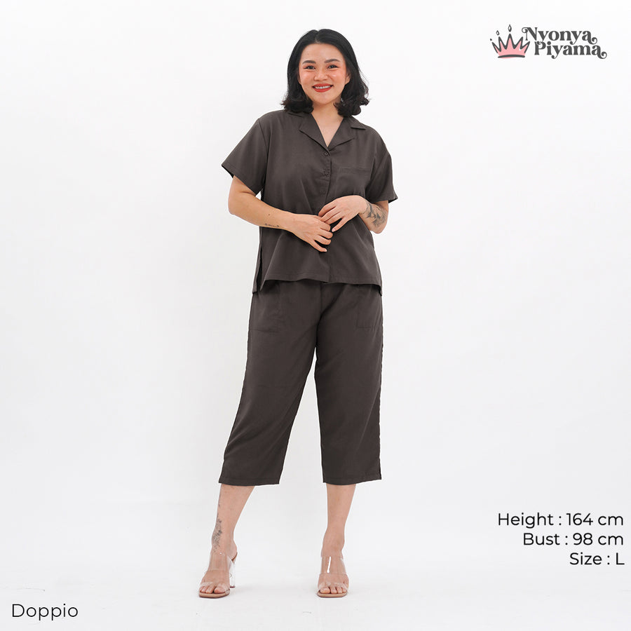 Comfy Series - Piyama Set Celana Pendek 7/8