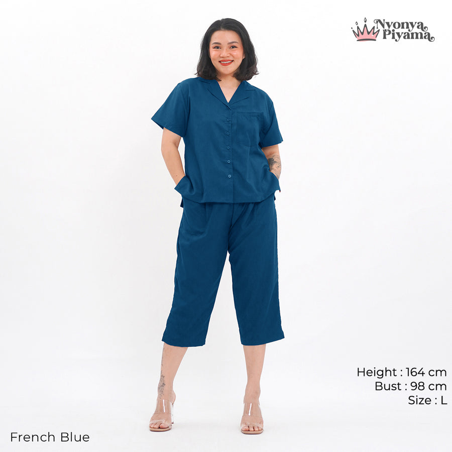 Comfy Series - Piyama Set Celana Pendek 7/8