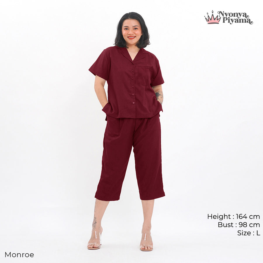 Comfy Series - Piyama Set Celana Pendek 7/8