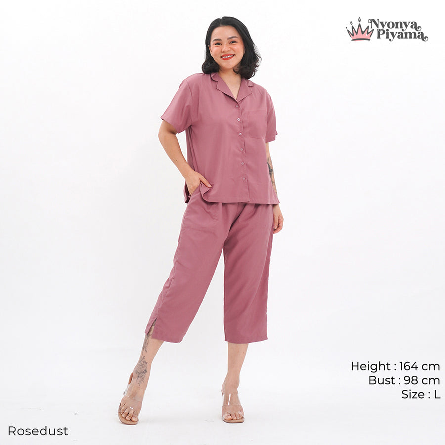 Comfy Series - Piyama Set Celana Pendek 7/8