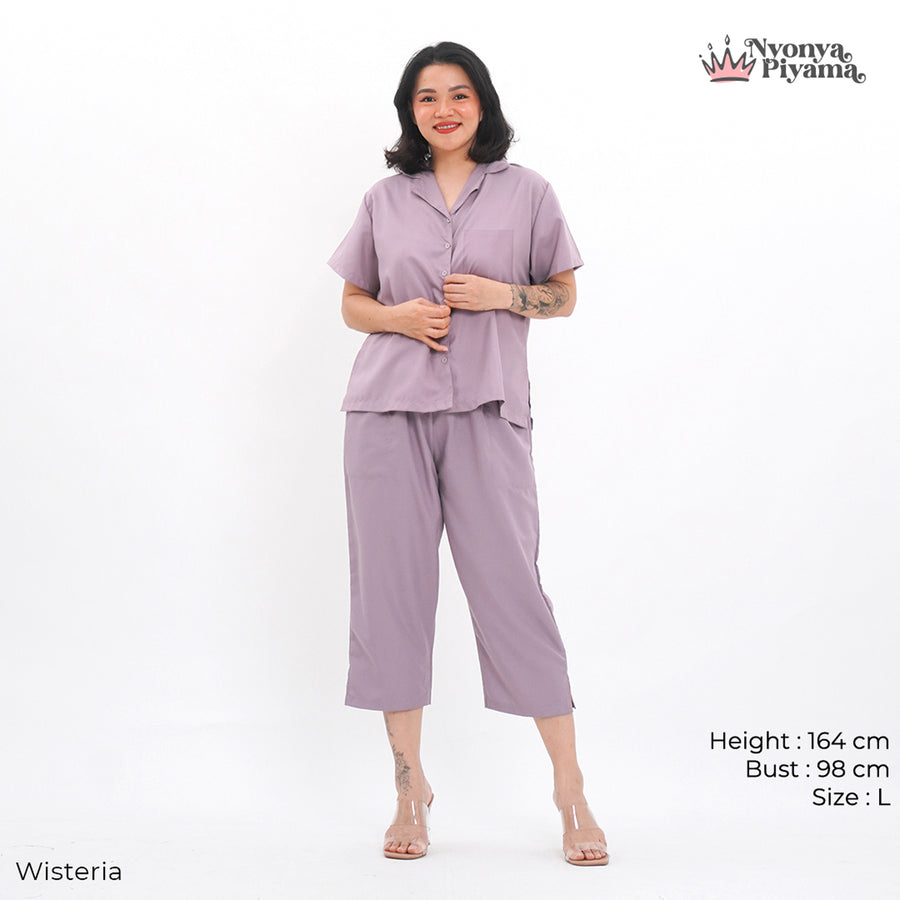 Comfy Series - Piyama Set Celana Pendek 7/8