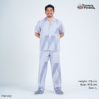 Classic Pajamas Katun Pria Set - Harvey
