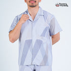 Classic Pajamas Katun Pria Set - Harvey