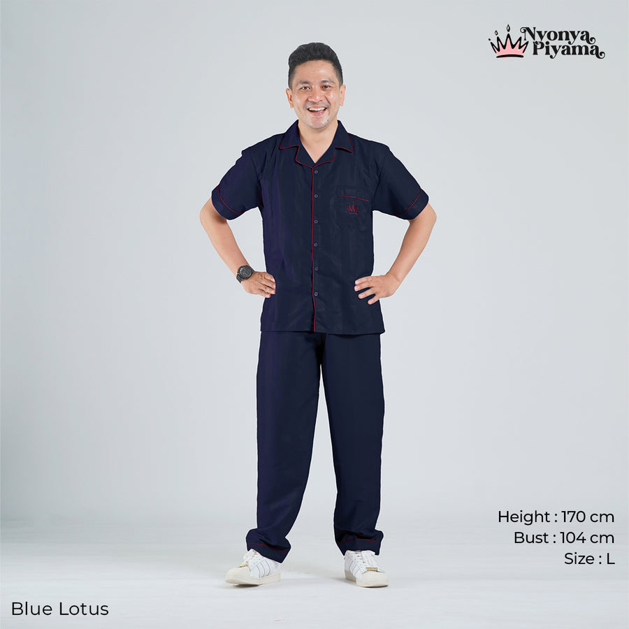 Herb Series - Piyama Pria Set Celana Panjang