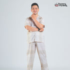 Classic Katun Collins - Piyama Pria Set