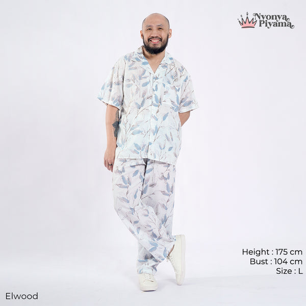 Classic Katun Elwood - Piyama Pria Set