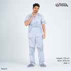 Classic Pajamas Katun Pria Set - Neyra