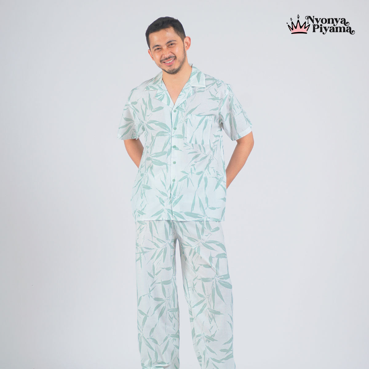 Classic Katun Pyross - Piyama Pria Set