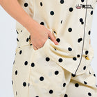 Classic Pajamas Katun Set - Vanilla Candy