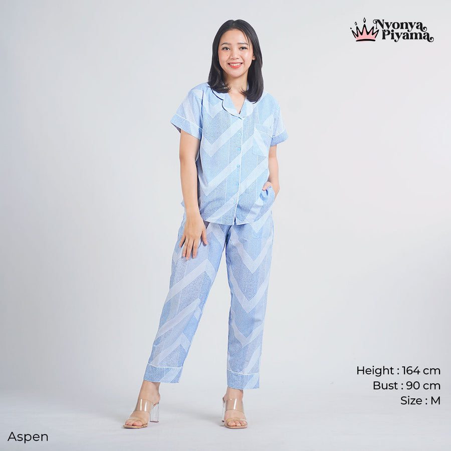 Classic Katun Aspen - Piyama Set