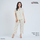 Classic Katun Marsha - Piyama Set