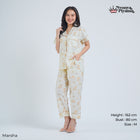 Classic Katun Marsha - Piyama Set