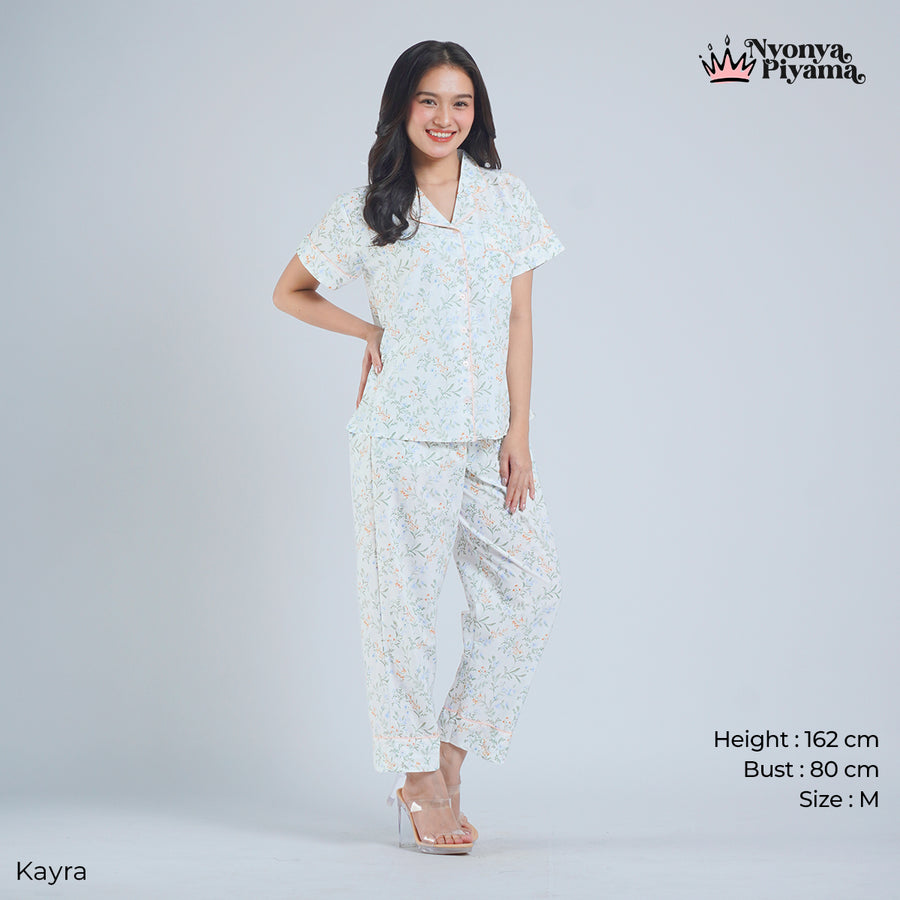 Classic Katun Kayra - Piyama Set
