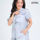 Classic Pajamas Katun Set - Neyra