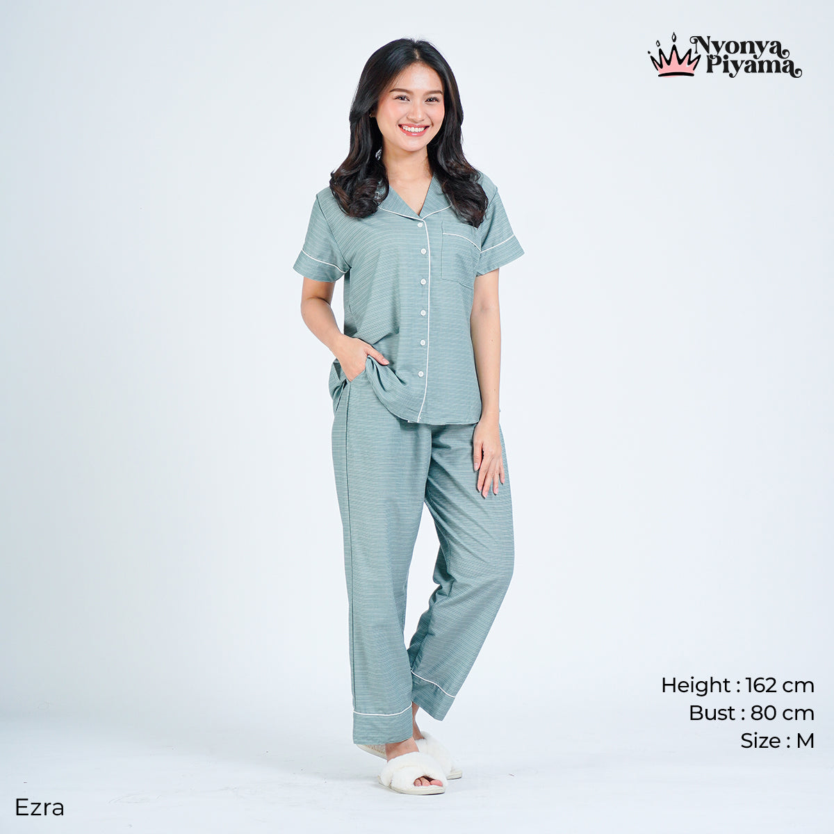 Classic Pajamas Katun Set - Ezra