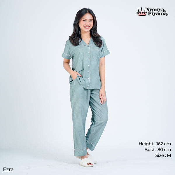 Classic Pajamas Katun Set - Ezra