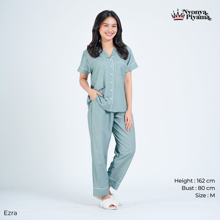 Classic Pajamas Katun Set - Ezra