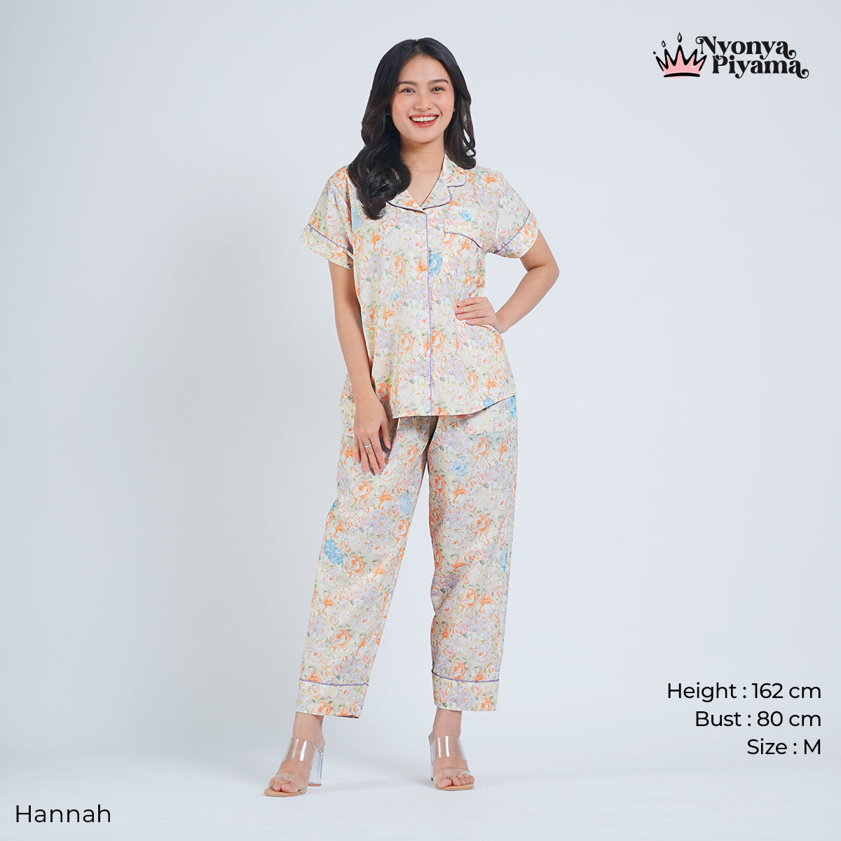 Classic Katun Hannah - Piyama Set