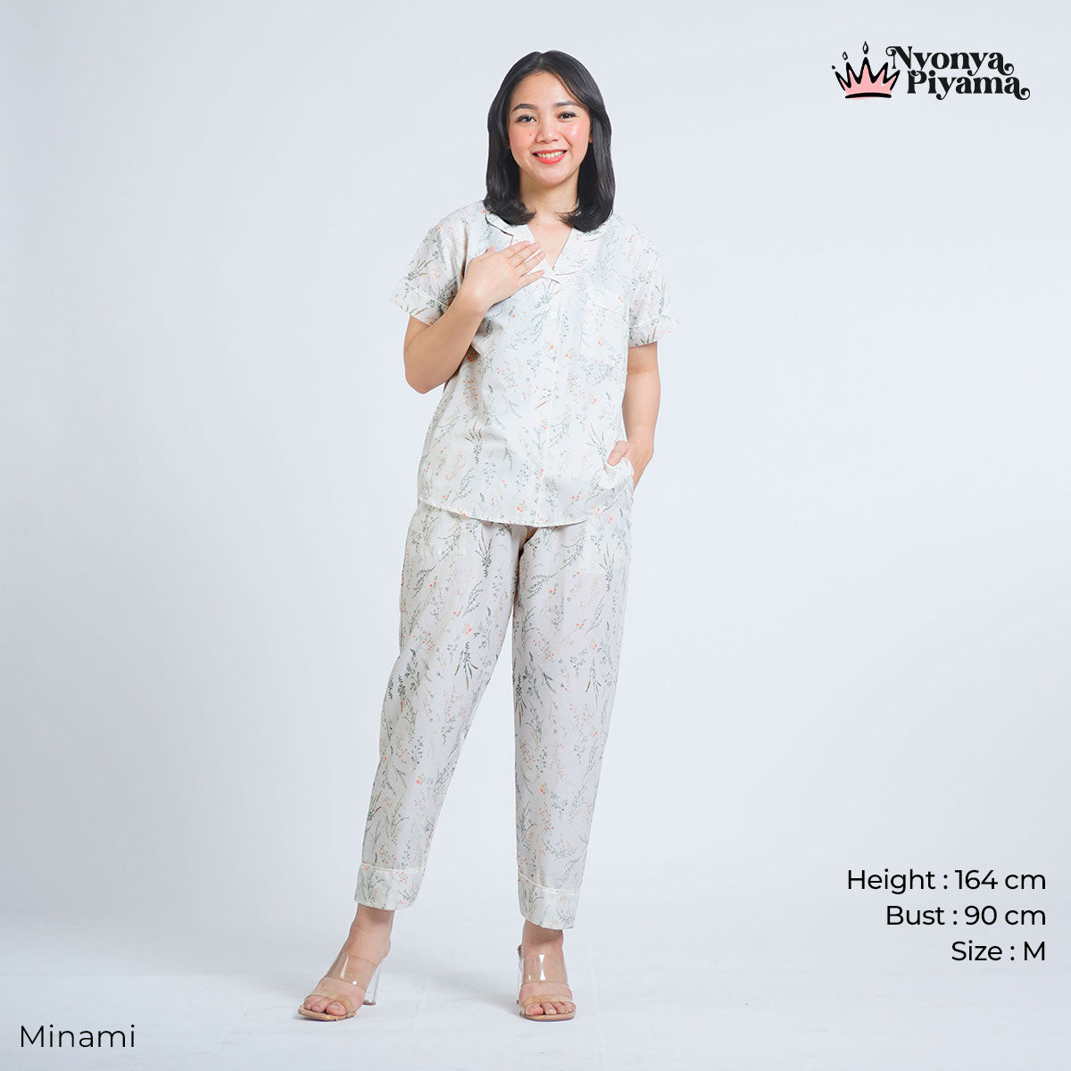 Classic Katun Minami - Piyama Set
