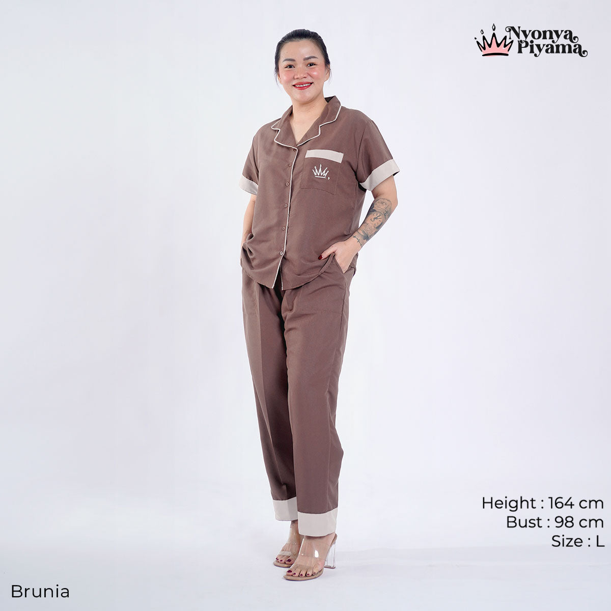 Bloom Series - Piyama Set Celana Panjang