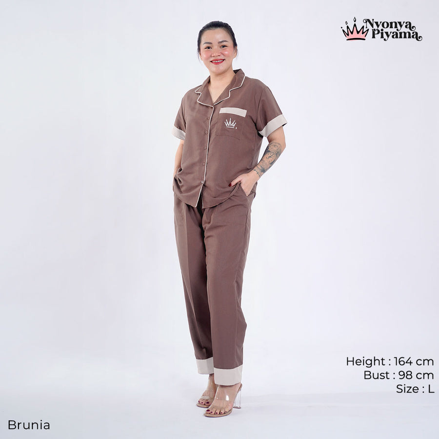Bloom Series - Piyama Set Celana Panjang
