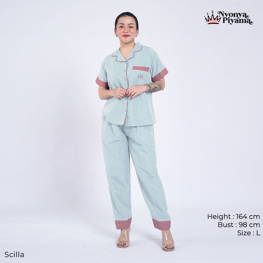 Bloom Series - Piyama Set Celana Panjang