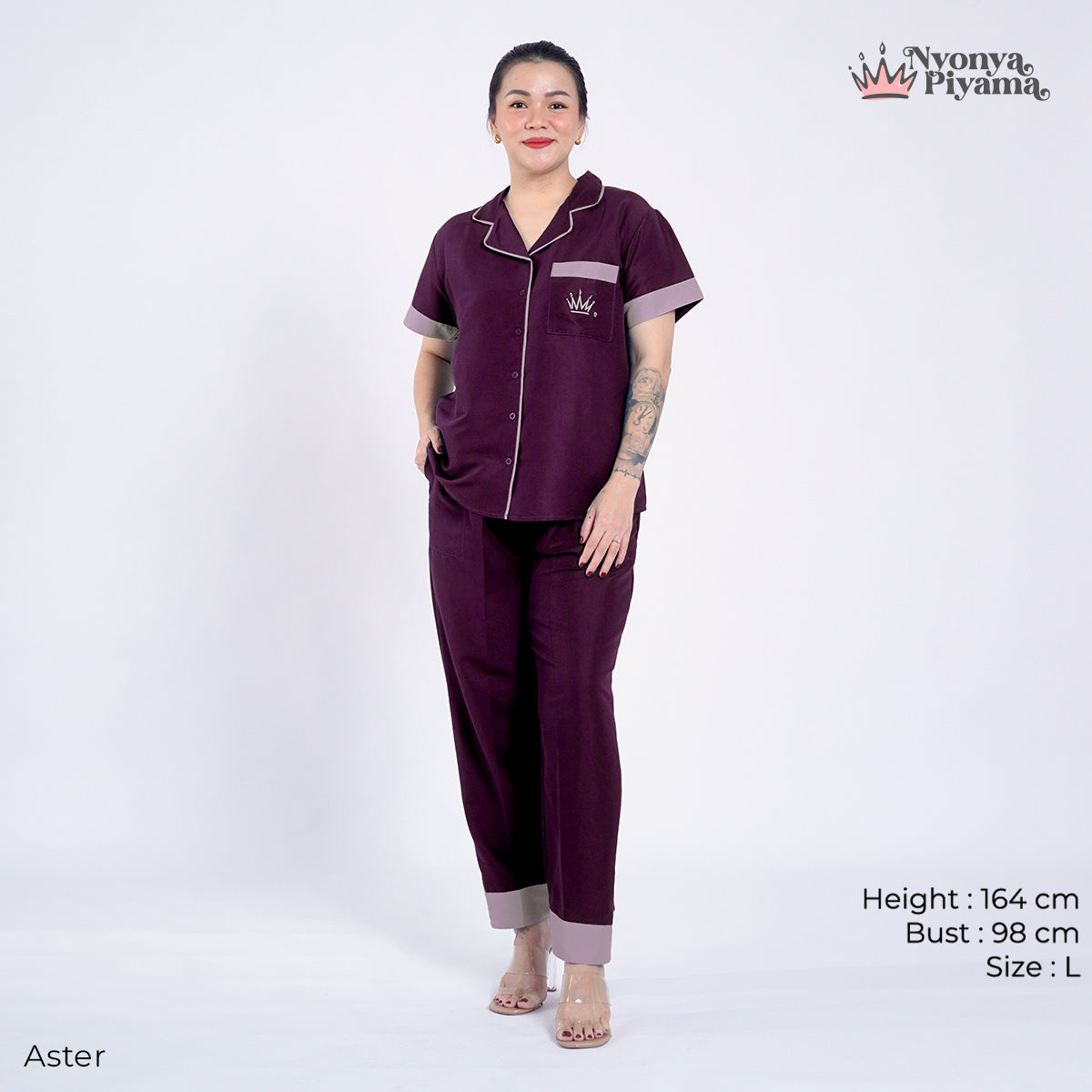 Bloom Series - Piyama Set Celana Panjang