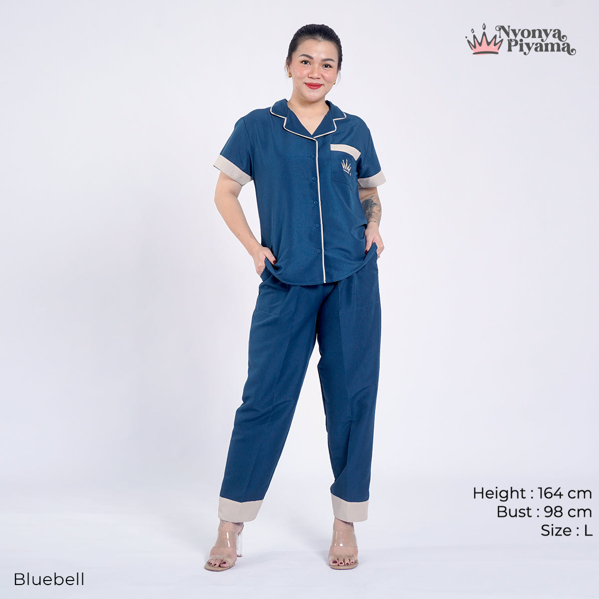 Bloom Series - Piyama Set Celana Panjang
