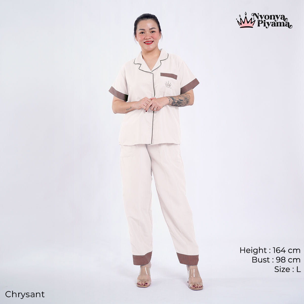 Bloom Series - Piyama Set Celana Panjang