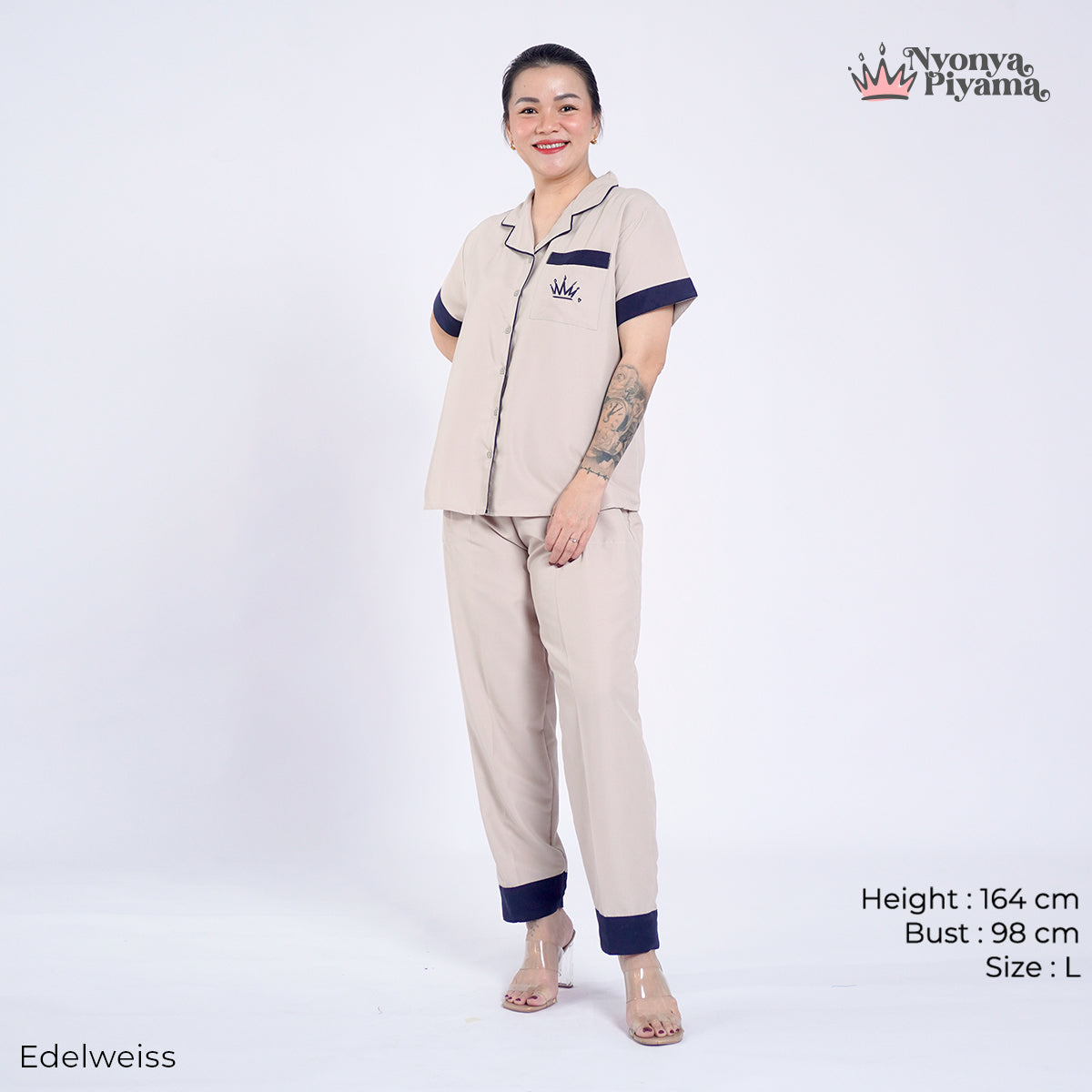 Bloom Series - Piyama Set Celana Panjang