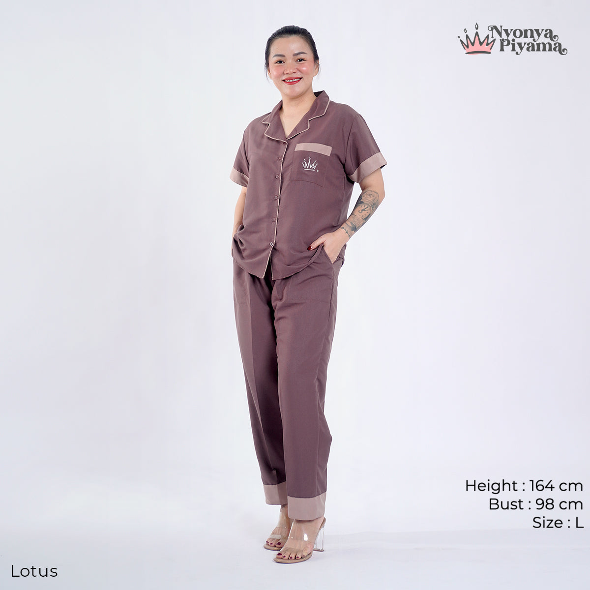 Bloom Series - Piyama Set Celana Panjang