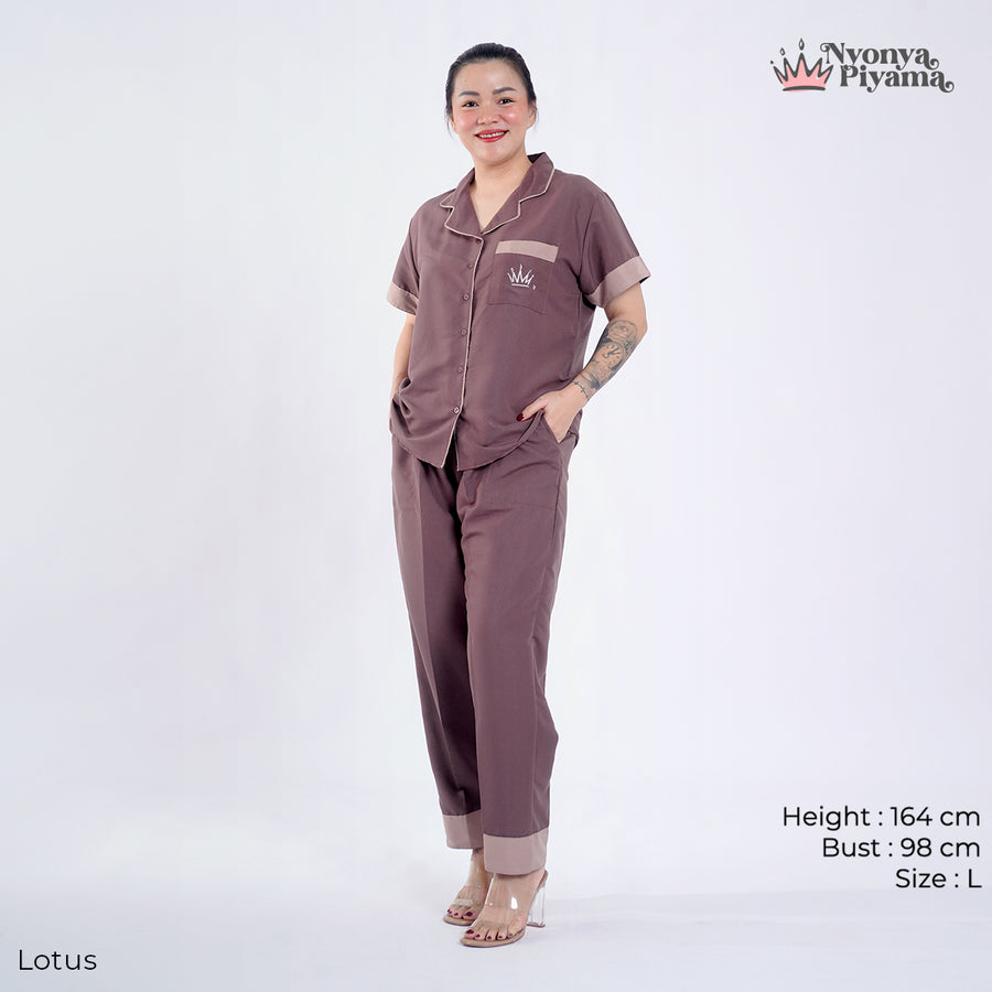 Bloom Series - Piyama Set Celana Panjang