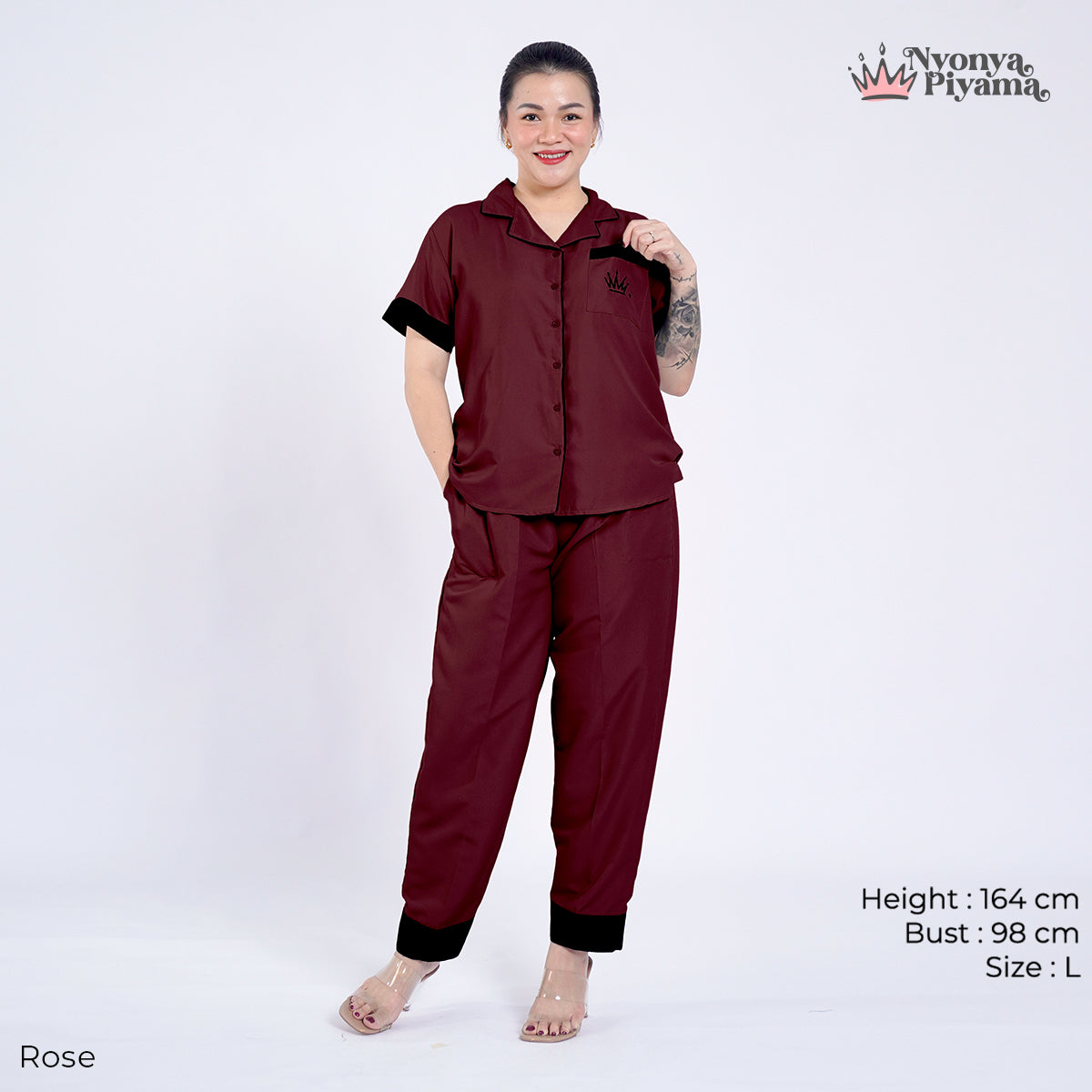 Bloom Series - Piyama Set Celana Panjang