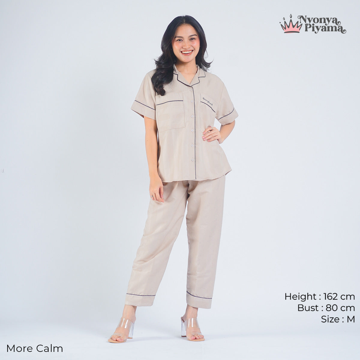 Worryless Series - Braless Piyama Celana Panjang